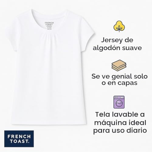 El Mejor Listado de Playera Roja Niña - los preferidos. 3 Playera Roja Niña marca French Toast (2)