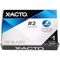 100-Count X-Acto Bulk-Pack Knife Blades only