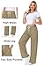 Checkered Pants for Women Classic Wide Leg Pajamas Green Pink Plaid Drawstring Lounge Pants L