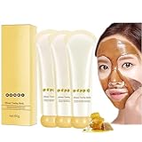 LOYOTICE 3PC Honey Tearing Mask Peel, Honey Mask, Blackhead Remover Mask, Deep Cleansing and Remove Dead Skin, Blackhead Control & Shrink Pores