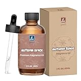 GM Gumili Autumn Spice Fragrance Oil 2 Oz, Natural Scent Oil for Home Essential Oils Diffuser, Candle Making, Soap Making, DIY Body Oils, Perfume, Body Mist, Spray - Spicy Fall Scent