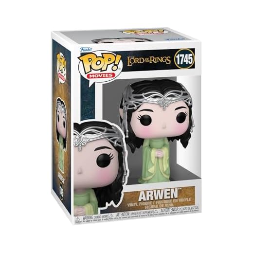 Funko Pop! Movies: Lord of The Rings S8 - Arwen Coronation - el Señor de los Anillos - Figura de Vinilo Coleccionable - Idea de Regalo - Mercancia Oficial - Juguetes para Niños y Adultos