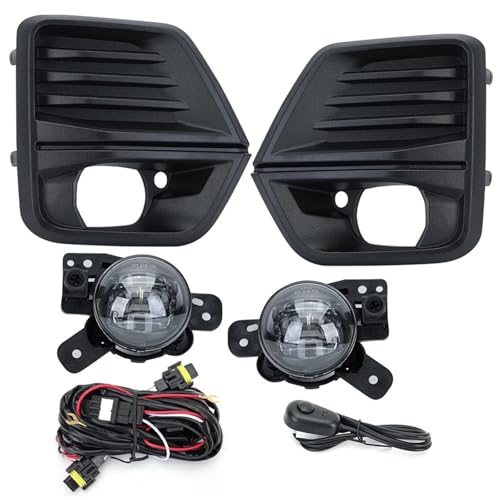ELOEQCVZ LED Fog Light Compatible For Colorado 2023 2024 Bumper FogLights Headlights Cover Frame wire Driving Lamp Car Accessories
