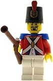 LEGO Pirates Minifig Imperial Soldier II Shako Hat Decorated Black Goatee