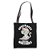 Bookmarks Are For Quitters Cute Nerdy Kitty Bookworm Gift Tote Bag