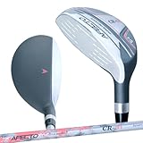 AFECTO CR-01 レディース ゴルフクラブ ユーティリティ 右用 左用 7U（27° ） Lシャフト ハイブリッド アフェクト 初心者 ビギナー やさしいユーティリティ (7U(27°), 左利き)