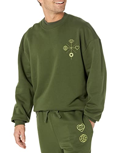 Sweat-Shirt Oversize à Col Rond Homme Amazon Essentials Grand Tail