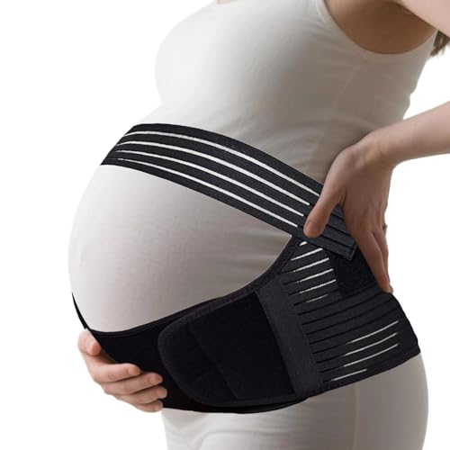 XOPOZON 3-in-1 Bauchgurt Schwangerschaft, Bauchband Schwangerschaft, Schwangerschaftsgurt Auto, Pregnancy Belt Schwangerschaftsgürtel Entlastung von Bauch Becken und Hüften während der Schwangerschaft