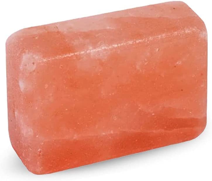 Josan Brothers Himalayan Rock Salt Rectangular Massage Stone Bar Himalayan crystal salt stones for Wellness Natural Healing and relaxation