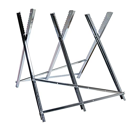 TECH-CRAFT® Sägebock zusammenklappbarer Holzsägebock Holzspalter Brennholz