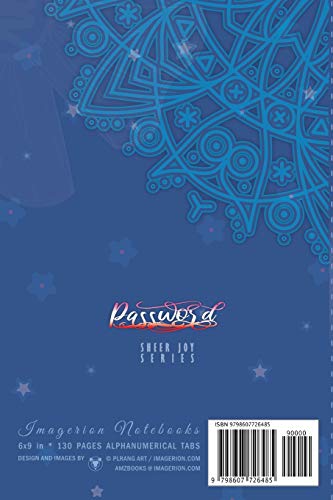 Password Logbook: Alphabetical Tabs Printed. A Funny Gift Idea for Forgetful & Busy People. Private
