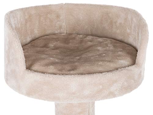 Trixie Tulia Senior Cat Tree With Scratching Posts, Four Platforms, Padded Top Platform, Cream Medium #TOP2