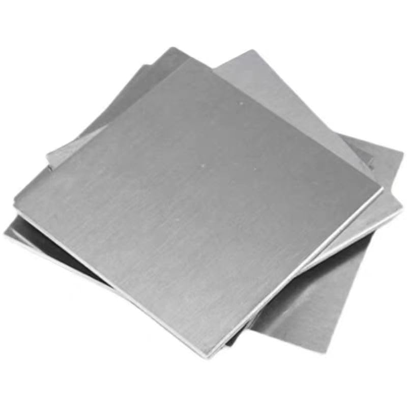 Titanium plate 1x100x100mm, support customized various water treatment electric anode processing parts mesh, flat, tube, bar, surface coating process treatment. (customizable), Silver white
