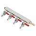 YaeBrew Gas Manifold, Beer Gas Distributor, Air Distributor CO2 Manifold - Splitter 5/16