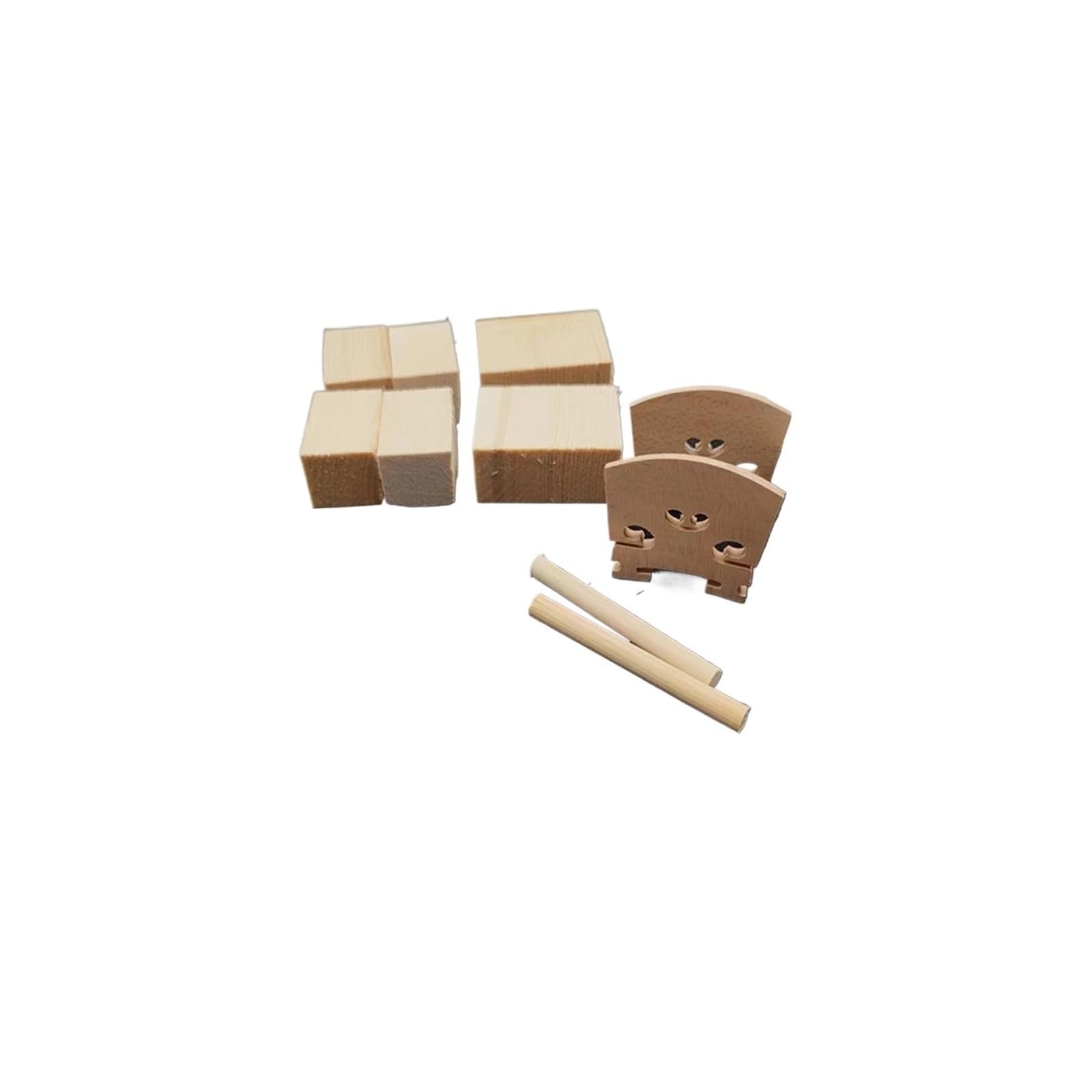 Ahorn Fichte Violine Craft Parts Bridge Bass Bar Set
