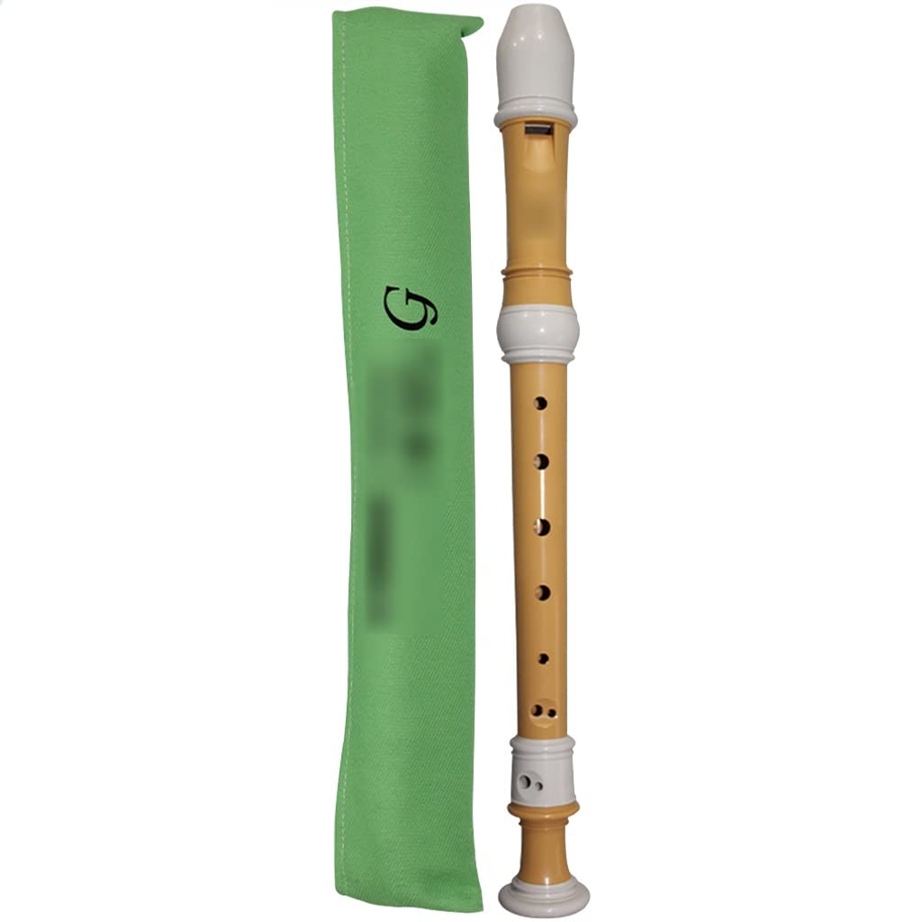 Blockflöte Blockflöte Deutsche Griffweise 8-Loch-Anfänger Deutsche Blockflöten, Professionelle Barockblockflöten In C, 3-stufiges Flöteninstrument, Mit Aufbewahrungstasche