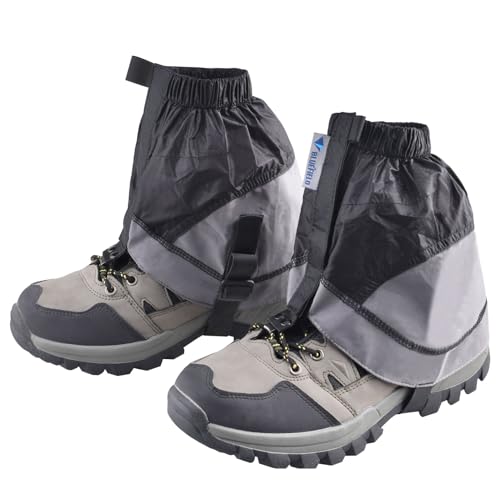 Azarxis Gaiters Low Gators Snow Ankle Gaiters for Women & Men & Youth Outdoor Hiking Walking...