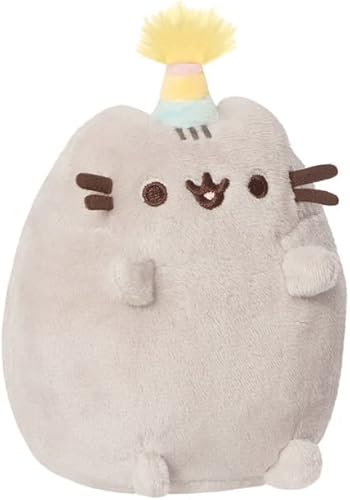 Miniatura 2 de Aurora, 61518, Party Pusheen pequeño, peluche ecológico, color gris