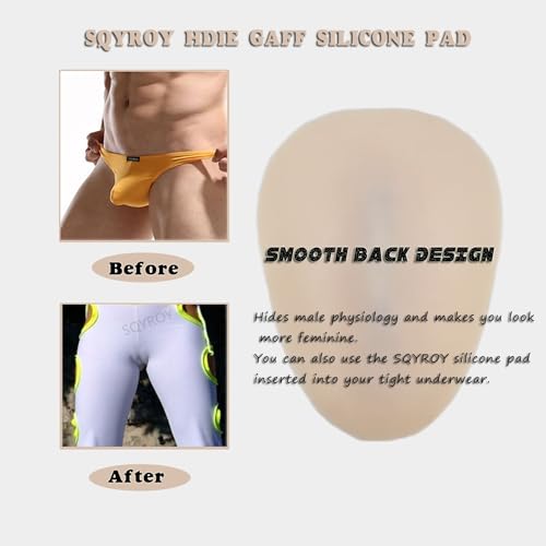 Fake Vagina Male Concealing Underwear with Silicone Pads for Drag Queen, Transgender, Cosplay, and Crossdressing2