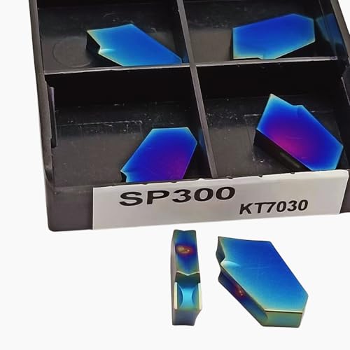 Fresas de carburo ranuradas SP300 KT7030 para torno miniatura 4