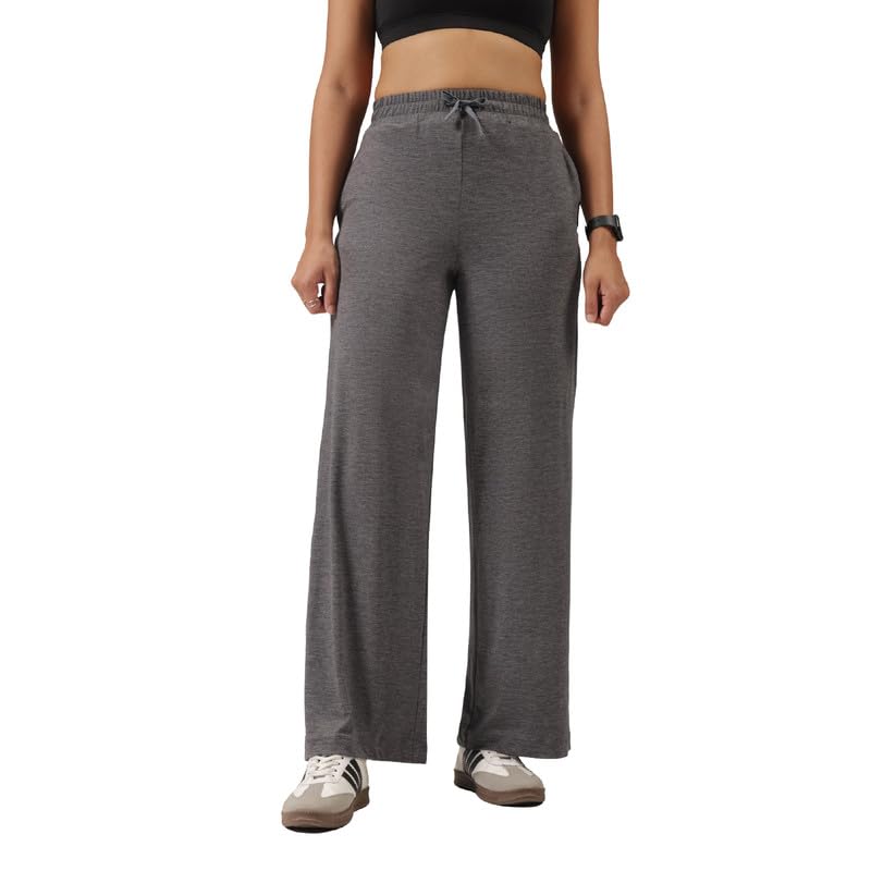 blissclub Womens AirMelt Wide Leg Pants, Lightweight, Second-Skin Soft Fabric, Elastic Waistband, High Comfort Travel Wear-picture-34
