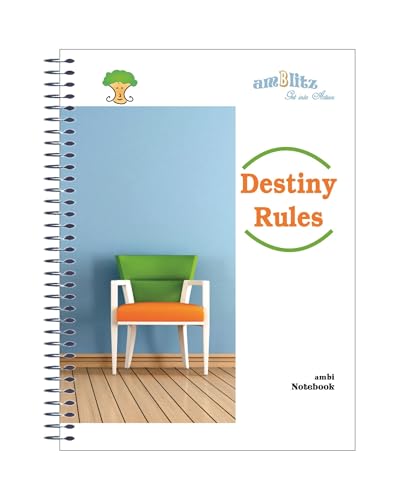 Image of amblitz Spiral Notebook | UnRuled | 200 Pages | A4 Size | 21 X 29.7 CM | 70 GSM Thick Paper | Notebook for Student and Office