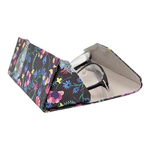 Image of Real Sic Glasses Case for Men and Women - Magnetic Folding Hard Shell Sunglass Holder - Inspired by Adorable Animals