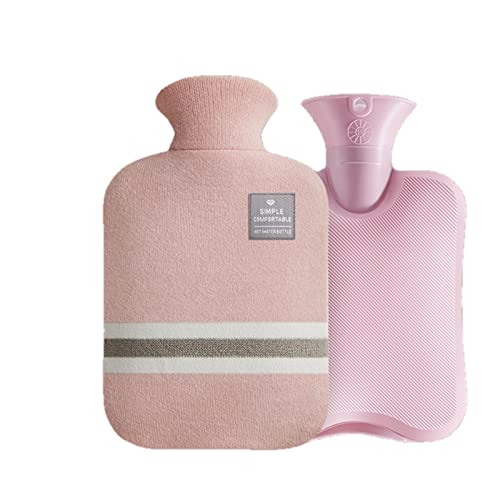 Bouillotte 2L UKKO bouteille d'eau chaude réutilisable format mini portable
