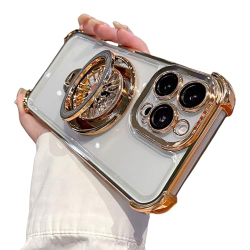 Buoaeoai �u���P�b�g �}�b�g�n�[�h�P�[�X iPhone 16 Pro Max�p�P�[�X�A�d�C���b�L �l���G�A�o�b�O �����h�~�W���C�����C�u���P�b�g �g�ѓd�b�P�[�X iPhone 16 15 14 13 12 Pro Max�p (�S�[���h�A13)