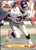 1992 Upper Deck Coach's Report #CR1 Mike Pritchard Atlanta Falcons NFL Football Card NM-MT