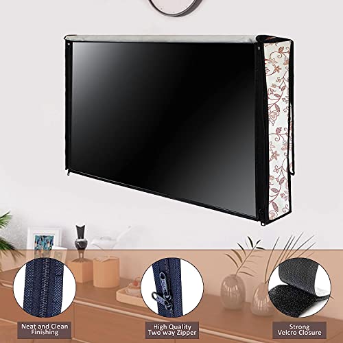 Image of LED TV Cover for Samsung 43 inches LED TVs (All Models) - Dustproof Television Cover Protector for 43 Inch LCD, LED, Plasma Television CLED1-P020-43