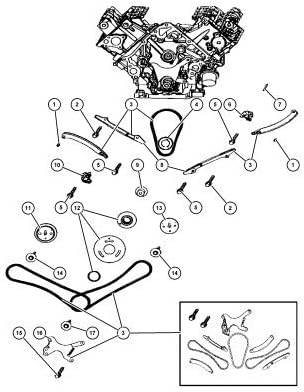 Genuine Mopar 53021796-AA - Guide Timing Chain