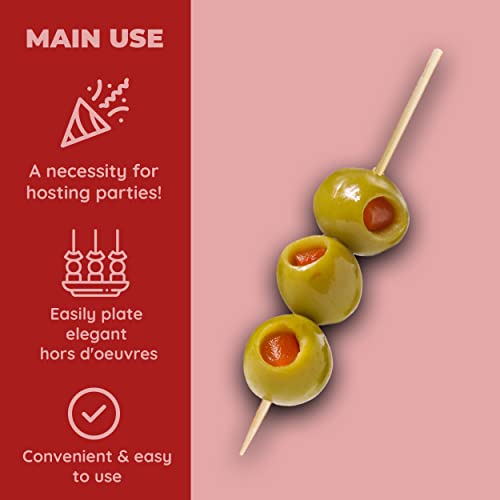 Culinary Elements, Skewers Bamboo 4 Inch, 300 Count