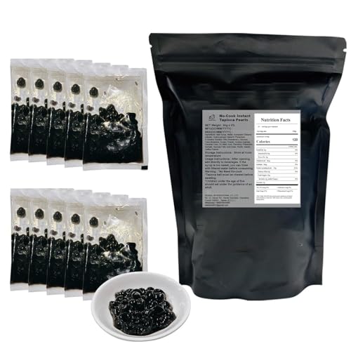 Open Eat Directly- Taiwan Instant Large Black Brown Sugar Tapioca