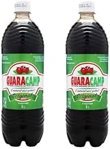 2 UNIDADES Guaracamp Xarope Guarana Natural -1litro