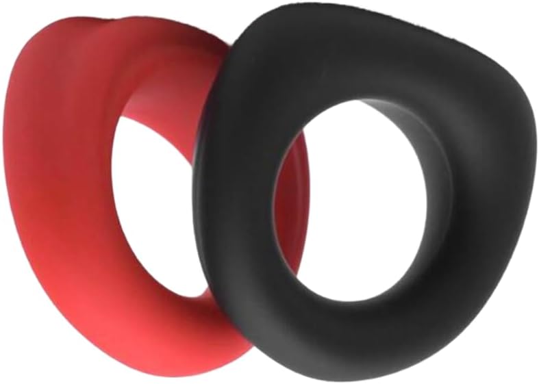 Stretchy Silicone Male Enhancer 2-Pack for Prolonged Delay and Size Enhancement