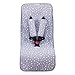 JANABEBE Colchoneta Universal para Cochecito + Arneses (White Star, Basic)
