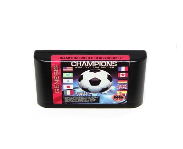 Champions World Class Soccer - Sega Genesis (Renewed)