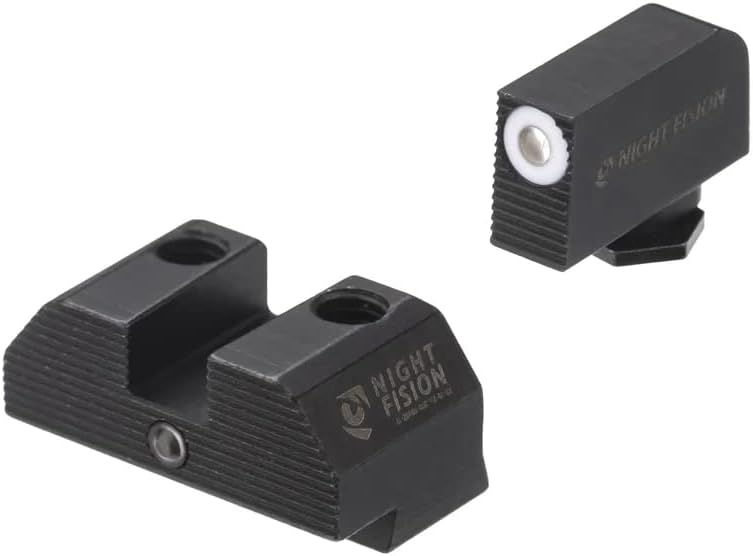 Night Fision Accur8 Student of The Gun Tritium Night Sight Set Compatible with Glock