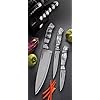 Sabatier-15-Piece-Triple-Rivet-Knife-Block-Set-High-Carbon-Stainless-Steel-Kitchen-Knives-Razor-Sharp-Knife-Set-with-Black-Wood-Block-Gray-Acrylic-Handles Sabatier 15-Piece Triple Rivet Knife Block Set, High-Carbon Stainless Steel Kitchen Knives, Razor-Sharp Knife Set with Black Wood Block, Gray Acrylic Handles