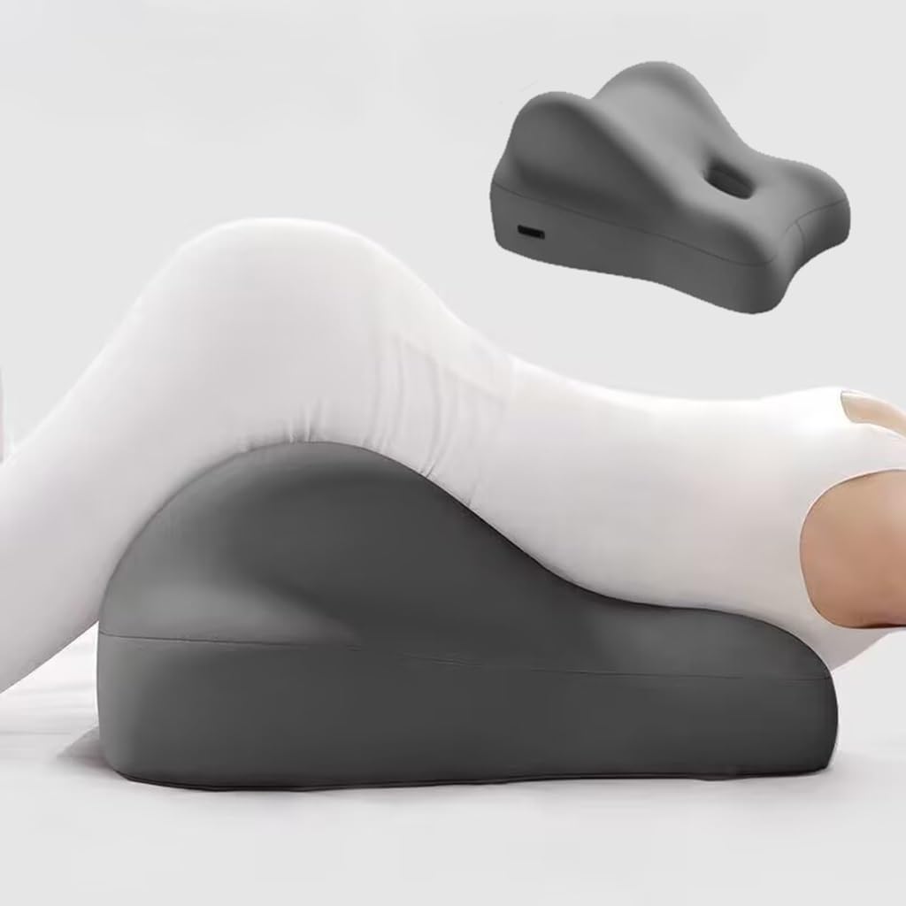 Eqvexd Women's Dark Gray Butt Cushion Couples Pillow, Cushion For Couples, Suitable For Home Use, Ideal Sitting And Lyings Ergonomic Support,For Intimacy Couples In Variou Positions(Dark Gray)