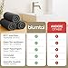 Blumtal Premium Frottier Handtücher Set 4 teilig 100% Baumwolle - Oeko-TEX zertifiziertes Badetuch 2X (70x140 cm) + Towel 2X (50x100 cm) - saugstarkes Frottiertücher Set - Handtücher Anthrazit