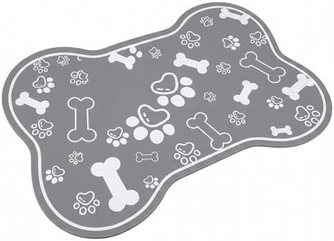 Dog Food Mat&Bowl Mats - 30x40cm Rapid Absorbent Dog Food Mats fo...