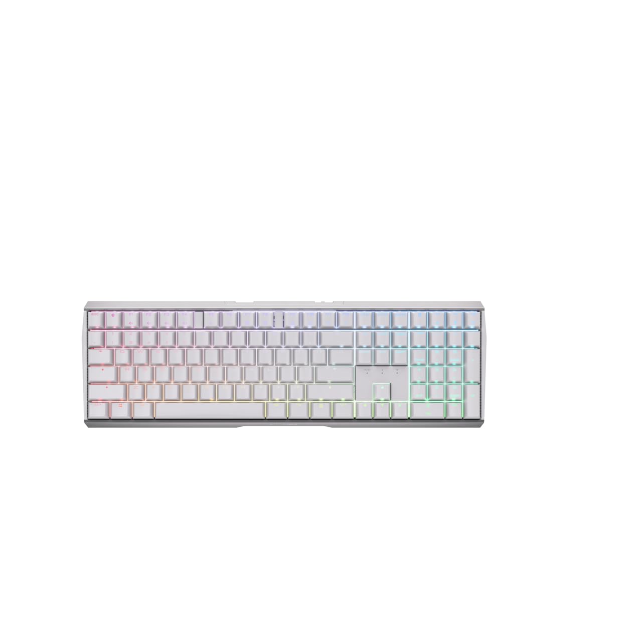 CHERRY XTRFY MX 3 0S Mechanical Wireless Gaming Keyboard New MX2A Switches White MX2A Red
