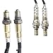 higherbro 4PCS Oxygen O2 Sensor 1 & 2 for 2011 2012 2013 2014 Ford F-150 3.5L Upstream + Downstream