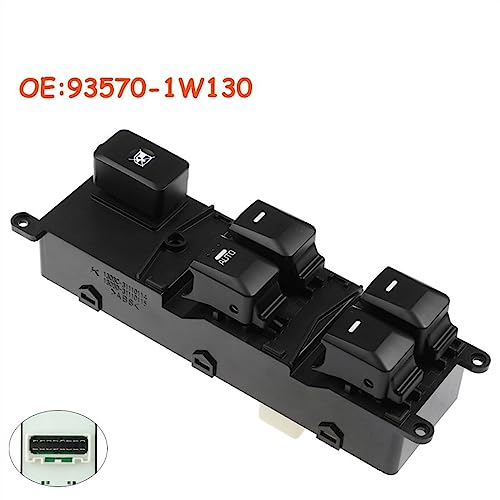 Bouton de commutation robuste pour vitre de Kia Rio III UB modèle 2012-2016