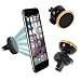 Produktbild N4U Online® Premium Lüftungsschlitz Magnetisch Auto Halterung für Microsoft Lumia 950 XL Dual SIM Gold