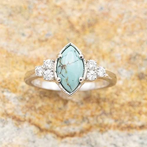 Diamond s - Jewelry Set Gift Cool Fashion Accessories | Gemstone Jewellery Blue Coloured December Bi