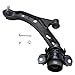 Detroit Axle - Front Lower Control Arms for 2005-2010 Ford Mustang 2006 2007 2008 2009, 2 Lower Control Arms w/Ball Joints, 4 Inner & Outer Tie Rods, 2 Sway Bar Links Replacement