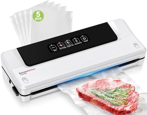 Bonsenkitchen Envasadora al Vacío 4 en 1...